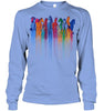 Image of Coloful Horse Limited Classic T_Shirt - Guys Tee - Unisex Long Sleeve