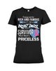 Image of I'm A Breast Cancer Survivor And That's Priceless Limited Classic T- Shirt - Ladies Flowy Tank - Ladies Tee