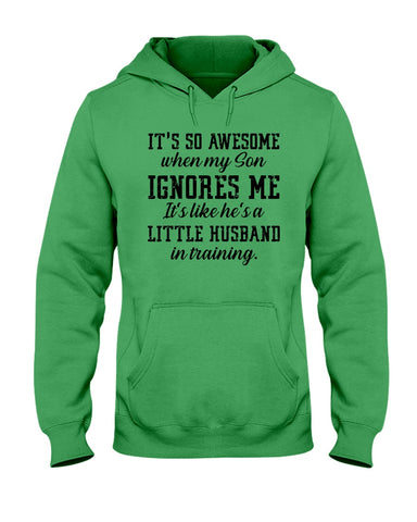 Little Husband In Training T-Shirt - Hoodie - Guys V-Neck