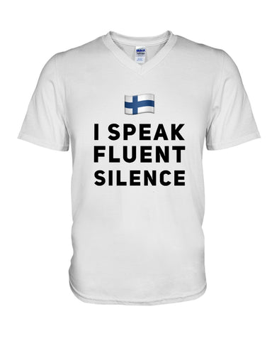 I Speake Fluence Silence Limited Classic T-Shirt - Hoodie - Guys V-Neck