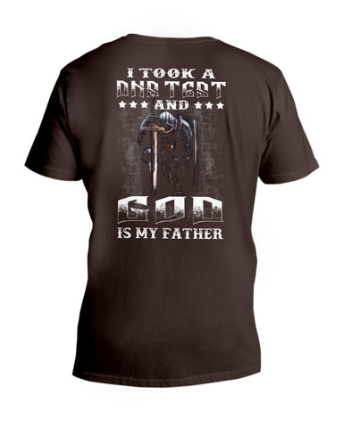 I Took A Dna Test And God Is My Father Tote Bag - Ladies Tee - Guys V-Neck