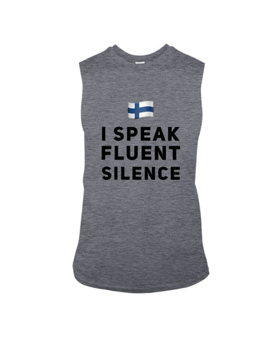 I Speake Fluence Silence Limited Classic T-Shirt - Guys Tee - Unisex Long Sleeve