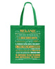 Image of Melanie Characteristic Limited Classic T-Shirt - Guys V-Neck - Basketweave Tote Bag