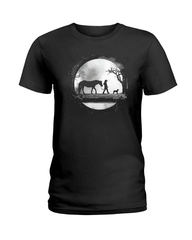 Under The Moonlight Limited Classic T-Shirt - Hoodie - Ladies Tee