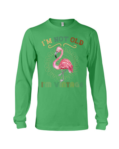 I'm Not Old I'm Vintage Swan Limited Classic T-Shirt - Guys V-Neck - Unisex Long Sleeve