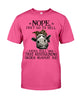 Image of Cow- Nope Can't Go To Hell Limited Classic T- Shirt - Guys Tee - Unisex Long Sleeve