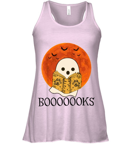 Boo Loves Booooooks T-Shirt - Ladies Flowy Tank - Youth Tee