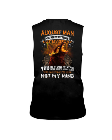 August Man Limited Classic T- Shirt - Guys Tee - Unisex Long Sleeve