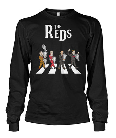 The Reds Walking In The Street Limited Classic T-Shirt - Guys Tee - Unisex Long Sleeve