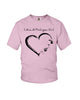 Image of Michigan Girl Heart T-Shirt - Ladies Flowy Tank - Youth Tee