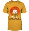 Image of Boo Loves Booooooks T-Shirt - Guys Tee - Ladies Tee