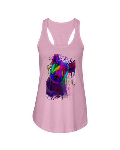 Coloful Dog Limited Classic T- Shirt - Unisex Tank Top - Ladies Flowy Tank