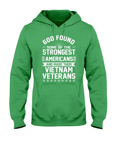 Vietnam Veterans- Strongest Americans Tote Bag - Ladies Flowy Tank - Hoodie