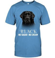 Black Labrador No Sugar No Cream Mug - Guys Tee - Mug