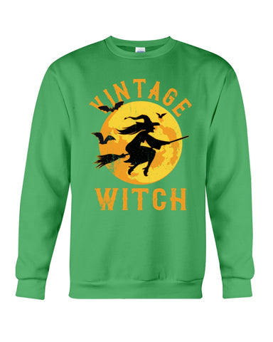 Vintage Witch Limited Classic T-Shirt - Sweatshirt - Unisex Tank Top