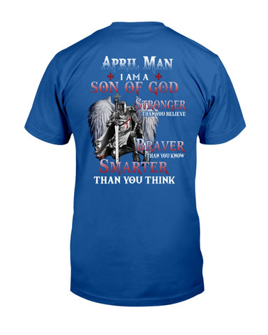 April Man- Son Of God Limited Classic T- Shirt - Guys Tee - Unisex Long Sleeve