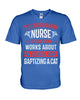 Image of Nurse - Calm Down Works Limited Classic T- Shirt - Hoodie - Guys V-Neck