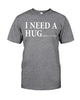 Image of I Need A Huge Glass Of Wine T-Shirt - Guys Tee - Unisex Long Sleeve