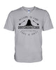 Image of Welcome To Camp Take A Hike Limited Classic T-Shirt - Guys V-Neck - Basketweave Tote Bag