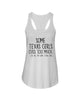 Image of Texas Girl Cuss Too Much Limited Classic T- Shirt - Ladies Flowy Tank - Hoodie