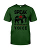 Image of Elephant Speakfor Those Who Have No Voice T-Shirt - Guys Tee - Basketweave Tote Bag