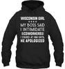 Image of Wisconsin Girl My Boss Said I Intimidate Coworkers Mug - Unisex Long Sleeve - Hoodie