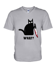 Murdered Cat T-Shirt - Guys V-Neck - Mug