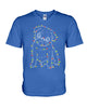 Image of Coliful Dog Led Light Limited Classic T-Shirt - Hoodie - Guys V-Neck