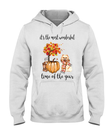 Pomeranian - The Most Wonderful Time T-Shirt - Hoodie - Ladies Tee