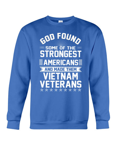 Vietnam Veterans- Strongest Americans Tote Bag - Sweatshirt - Unisex Tank Top