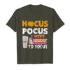 Image of Hocus Pocus I Need Dunkin Donuts To Focus T-Shirt - Guys Tee - Ladies Tee