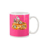 Image of Dogs Reunion On Pumpkin Car T-Shirt - Mug