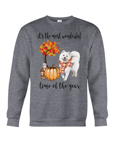 Samoyed - The Most Wonderful Time T-Shirt - Guys Tee - Sweatshirt