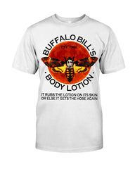 Buffalo Bill's Body Lotion Limited Classic T- Shirt - Guys Tee - Basketweave Tote Bag