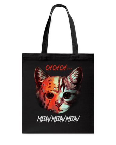 Meow Meow Meow Classic T-Shirt - Basketweave Tote Bag