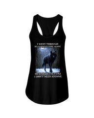 Darkest Time Alone Classic T-Shirt - Ladies Flowy Tank - Youth Tee