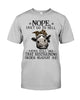 Image of Cow- Nope Can't Go To Hell Limited Classic T- Shirt - Guys Tee - Unisex Long Sleeve