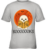 Image of Boo Loves Booooooks T-Shirt - Ladies Flowy Tank - Youth Tee