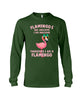 Image of Flamingos Are Awesome Limited Classic T-Shirt - Guys V-Neck - Unisex Long Sleeve