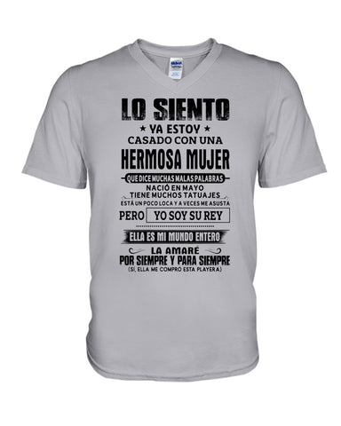 Lo Siento May Man Limited Classic T- Shirt - Hoodie - Guys V-Neck