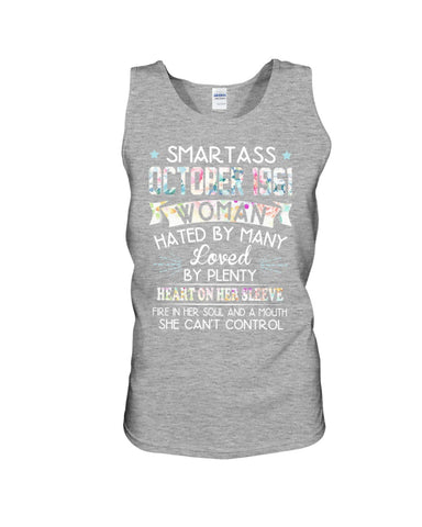 Smartass October 1961 Classic T-Shirt - Sweatshirt - Unisex Tank Top