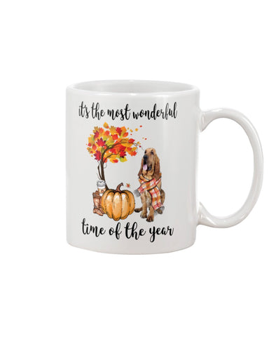 Bloodhound The Most Wonderful Time T-Shirt - Mug