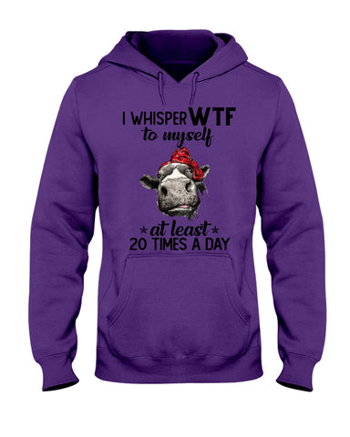 Whisper Wtf Cow Limited Classic T-Shirt - Ladies Tee - Hoodie