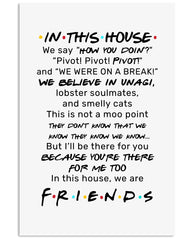 In This House We Are Friends Vertical Poster