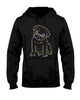 Image of Coliful Dog Led Light Limited Classic T-Shirt - Hoodie - Guys V-Neck