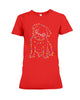 Image of Coliful Dog Led Light Limited Classic T-Shirt - Youth Tee - Ladies Tee