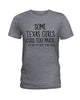 Image of Texas Girl Cuss Too Much Limited Classic T- Shirt - Ladies Tee - Guys V-Neck