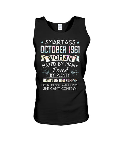 Smartass October 1961 Classic T-Shirt - Sweatshirt - Unisex Tank Top