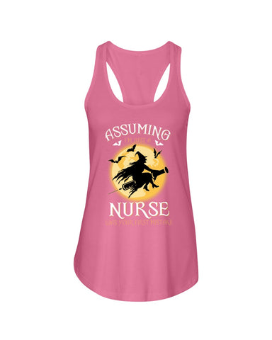 Assuming Nurse Witch Limited Classic T-Shirt - Unisex Tank Top - Ladies Flowy Tank