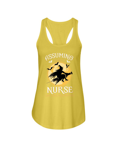 Assuming Nurse Witch Limited Classic T-Shirt - Unisex Tank Top - Ladies Flowy Tank